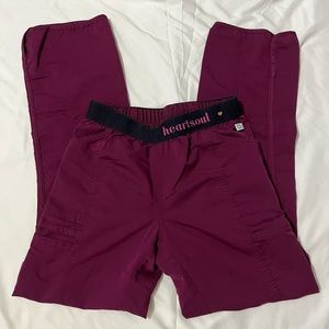Scrub pant heart soul
